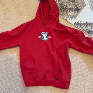 Metal umbrella hoodie